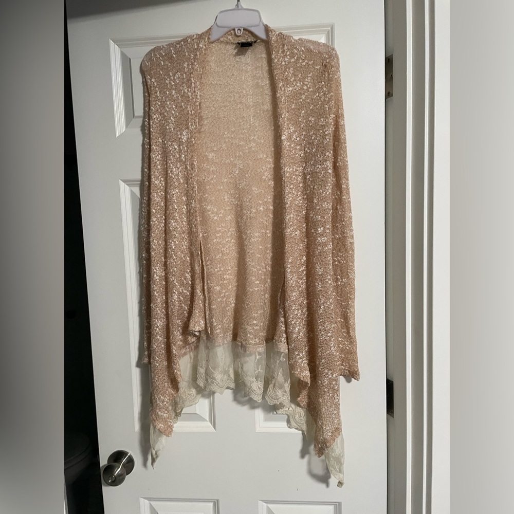 Wet seal long sleeve cardigan